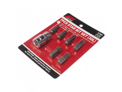 JTC Набор бит 1/2" TORX Т25-55 7 предметов JTC от JTC JTC Набор бит 1/2" TORX Т25-55 7 предметов JTC