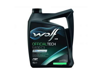 Моторное масло WOLF OFFICIALTECH 5W30 C3 5L от WOLF Моторное масло WOLF OFFICIALTECH 5W30 C3 5L