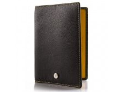 Кожаная обложка для паспорта Jaguar Ultimate Passport Holder, Black от JAGUAR Кожаная обложка для паспорта Jaguar Ultimate Passport Holder, Black