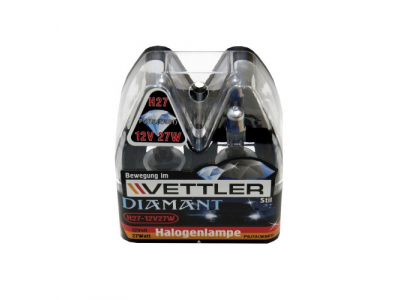 Лампа галоген.H27 12 V 27 W Diamant (к-т) 881 (PGJ13) VETTLER от VETTLER Лампа галоген.H27 12 V 27 W Diamant (к-т) 881 (PGJ13) VETTLER